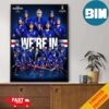 New York Rangers In Stanley Cup Playoffs NHL Poster Canvas