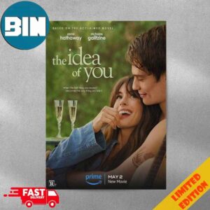 Official First Poster For The Idea Of You Starring Anne Hathaway And Nicholas Galitzine Poster Canvas