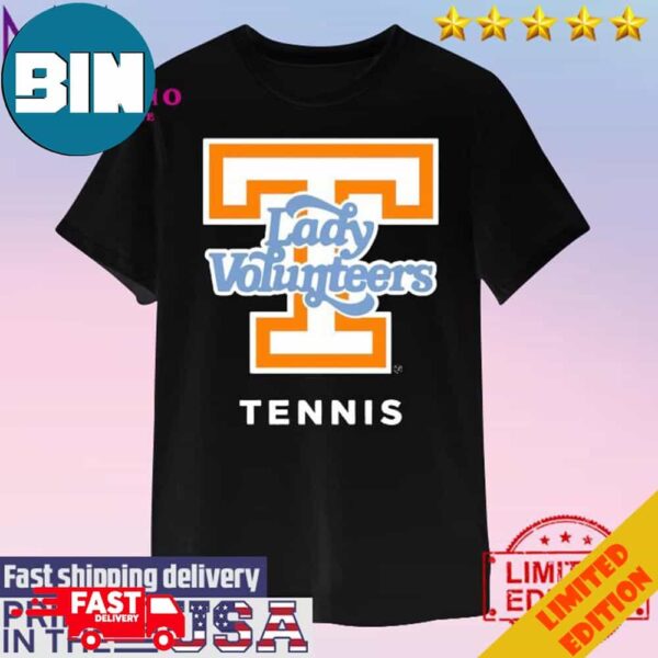 Official Lady Volunteers Tennis 2024 Unisex T-Shirt Hoodie Long Sleeve Sweater Fan Gifts