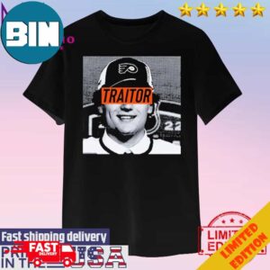 Official Philadelphia Flyers Cutter The Traitor 2024 Unisex T-Shirt Hoodie Long Sleeve Sweater Fan Gifts