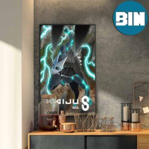 Official Poster For Kaiju No 8 Anime Scheduled For April 13 Home Decor Poster Canvas_27