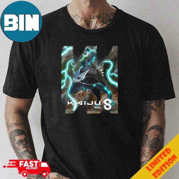 Official Poster For Kaiju No 8 Anime Scheduled For April 13 Unisex T-Shirt