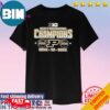 Official Purdue Boilermakers Back 2 Back Big Champions Most Big Ten Conference Championships Unisex T-Shirt Hoodie Long Sleeve Sweater Fan Gifts