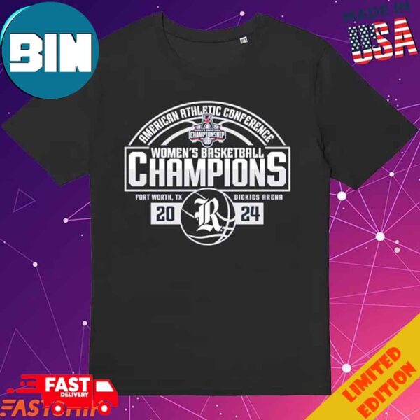 Official Rice Owls 2024 AAC Women’s Basketball Conference Tournament Champions T-Shirt