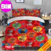 Paw Patrol Duvet Cover And Pillow Cases Background Pink Home Decor Bedding Set Twin