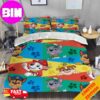 Paw Patrol Duvet Cover And Pillow Cases Cute Pattern Home Decorations For Kids Bedding Set Twin