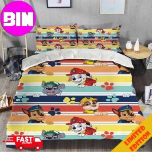 Paw Patrol Team Up Duvet Cover And Pillow Cases Bedding Set Twin Twin