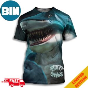 Ripster Character In Street Sharks Are Making A Comeback To Celebrate The 30th Anniversary 3D T-Shirt