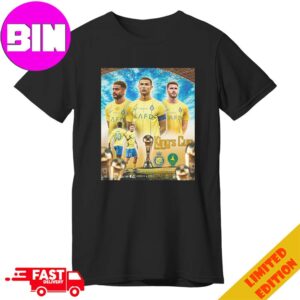 Cristiano Ronaldo And Al Nassr FC Will Conquer The King Cup 2024 Unisex T-Shirt