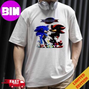 Shadow The Hedgehog Anti-Hero And Sonic The Hedgehog In Sonic 3 Film Unisex T-Shirt