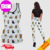 Star Wars Fan Gifts Combo 2 Tank Top And Leggings Outfit Gym For Women