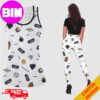 Star Wars Cute Pattern For Fans Combo 2 For Women 2024 Out Gym Tank Top And Leggings