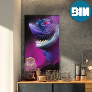 Streex Character In Street Sharks Are Making A Comeback To Celebrate The 30th Anniversary Home Decor Poster Canvas