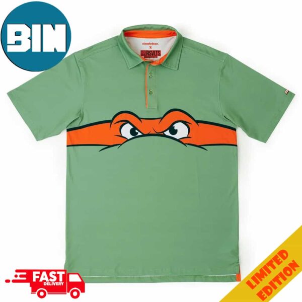 Teenage Mutant Ninja Turtles Michelangelo Version 2 Summer Polo Shirt