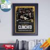 The Boston Bruins Have Clinched A Spot In The Stanley Cup Playoffs 2024 NHL Poster Canvas