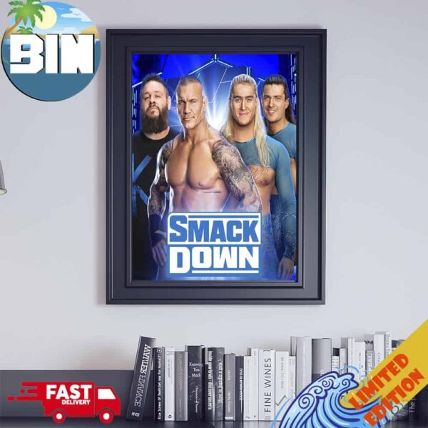 The New Catch Republic Battles Legado Del Fantasma To Join The Six-Pack Ladder Title Match At Wrestlemania WWE Smackdown Poster Canvas