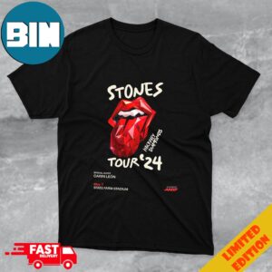 The Rolling Stones to Announce Carin Leon Will Open The Show At State Farm Stadium In Glendale AZ on May 7 T-Shirt