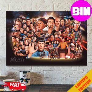 The Star Trek Galaxy All Television Episodes And 13 Feature Films All Characters Home Decor Poster Canvas