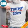 Trump 2024 Tee Shirt DJT For President Arrest Indictment Political Unisex T-Shirt