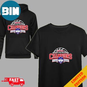 UCONN Huskies Men’s Basketball 2024 Big East Regular Season Champions T-Shirt Hoodie Long Sleeve