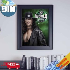 Undertaker Is Coming To WWE World Wrestle Mania Poster Canvas