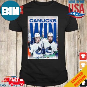 Vancouver Canucks Defeated The Ducks 2024 Unisex T-Shirt Hoodie Long Sleeve Sweater Fan Gifts