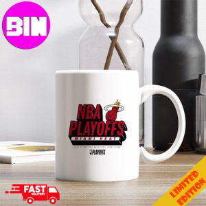 2024 NBA Playoffs Miami Heat Basketball Association Logo Coffee Ceramic Mug