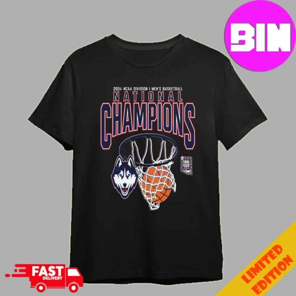 2024 NCAA Mens Basketball National Champions UConn SVG Unisex T-Shirt