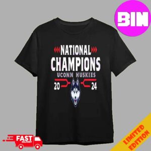 2024 National Champions UConn Huskies NCAA Basketball SVG Unisex T-Shirt