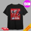 Alex Ovechkin Of Washington Capitals NHL Became The First Player Had At Least 30 Goals In 18 Seasons NHL Unisex T-Shirt