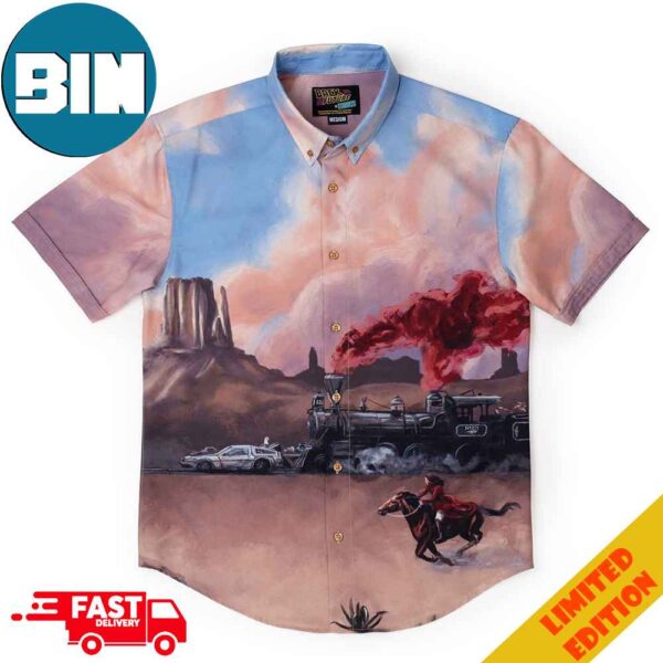 Back To The Future Clayton Ravine Summer 2024 RSVLTS Summer Hawaiian Shirt