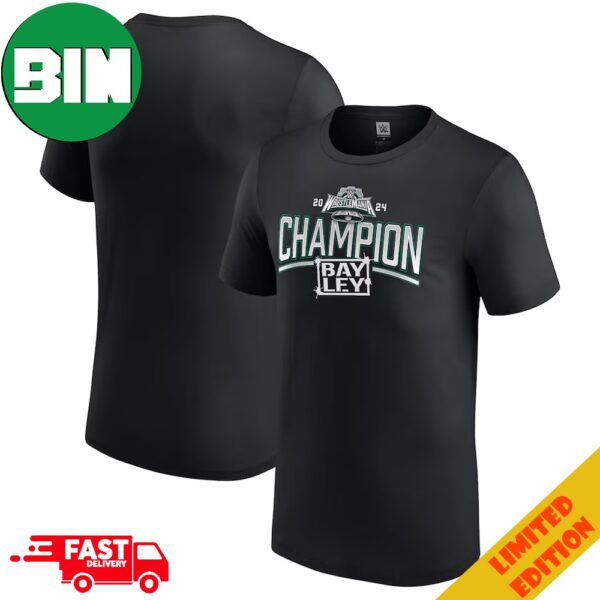 Bayley WrestleMania 40 2024 Champion WWE T-Shirt