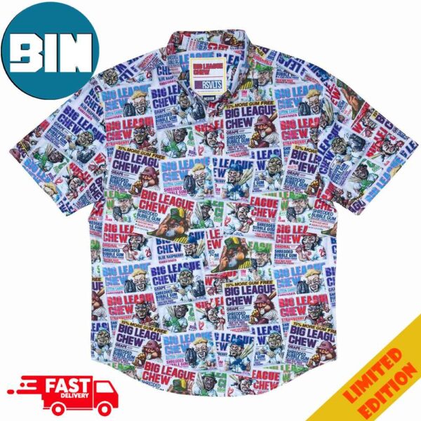 Big League Chew Vintage Pouches RSVLTS Summer Hawaiian Shirt