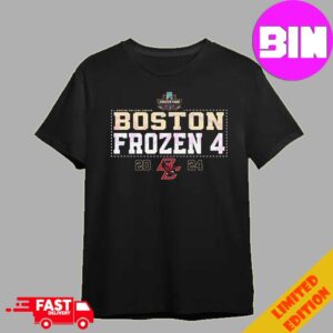 Boston Frozen 4 Mens Hockey 2024 SVG NCAA Division I Unisex T-Shirt