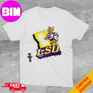 Cactus Jack Goes Back Travis Scott Collab With Fanatics And Mitchell And Ness LSU Tigers x NCAA March Madness 2024 T-Shirt