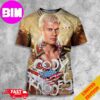 Story Finished Official Cody Rhodes Is New Undisputed WWE Universal Champion WrestleMania 40 2024 All Over Print T-Shirt