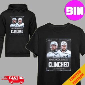 Congratulations Los Angeles Kings Have Clinched NHL Stanley Cup Playoffs 2024 Unisex T-Shirt