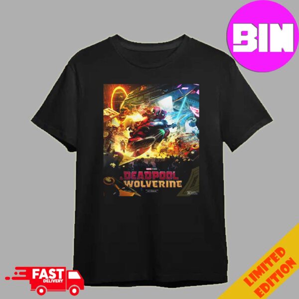 Deadpool 3 Deadpool And Wolverine Marvel Studios In Carnegie Hall Unisex T-Shirt