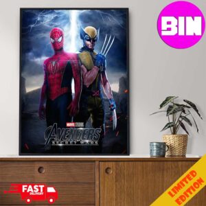 Deadpool And Wolverine Marvel Studios Avengers Secret Wars Home Decor Poster Canvas