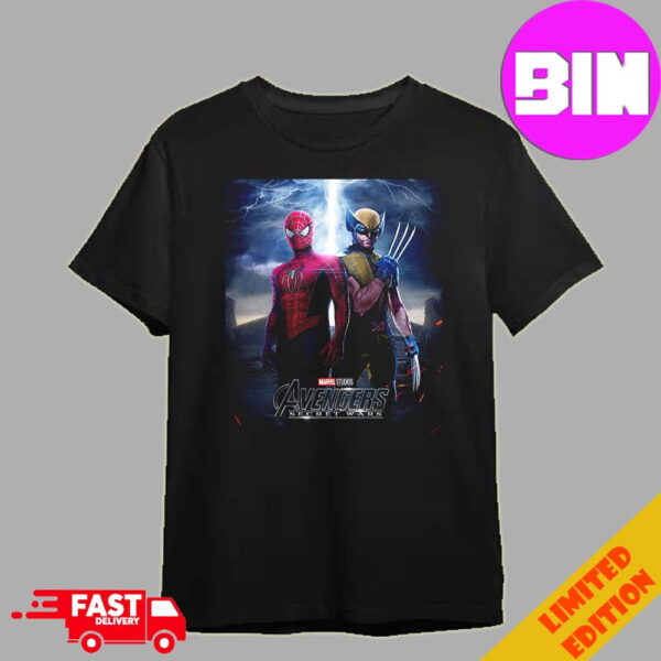 Deadpool And Wolverine Marvel Studios Avengers Secret Wars Unisex T-Shirt