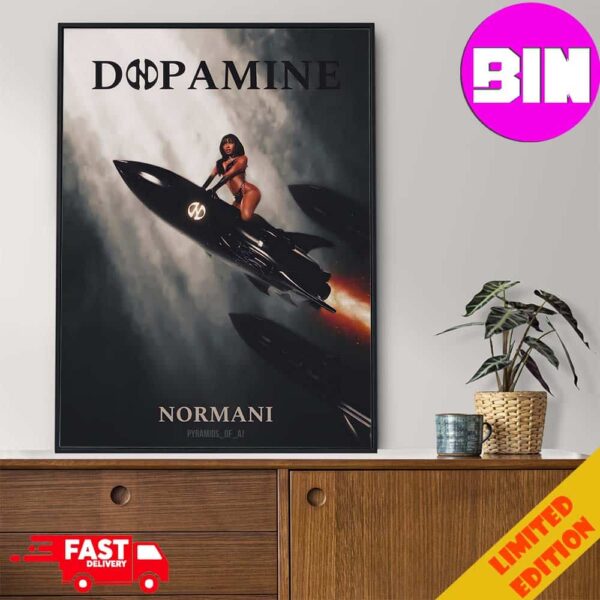 Debut Album Dopamine Of Normani Release On June 14th 2024 Home Decor Poster Canvas
