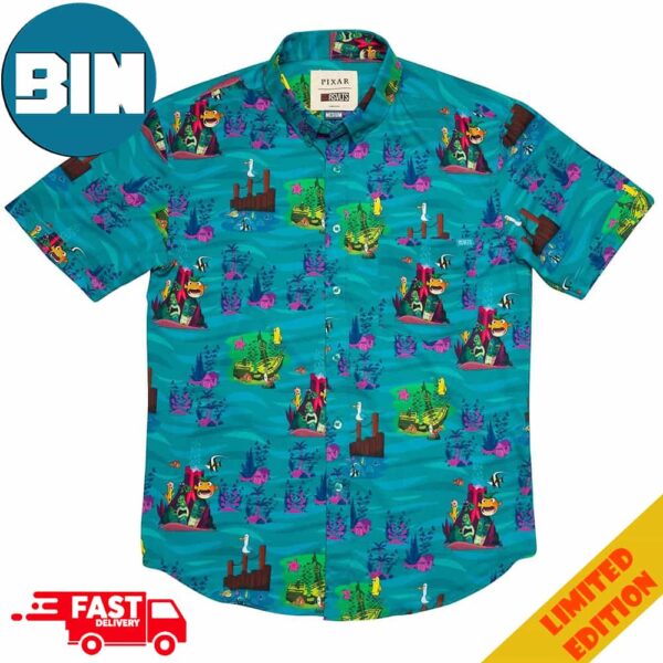 Disney And Pixar Finding Nemo The Great Escape Summer RSVLTS Hawaiian Shirt And Short