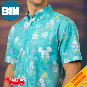 Disney Island Smilin Summer 2024 Collection Summer RSVLTS Hawaiian Shirt And Short