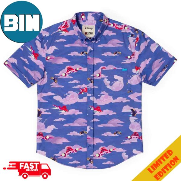 Disney Lilo And Stitch Nobody Gets Left Behind RSVLTS Summer Hawaiian Shirt