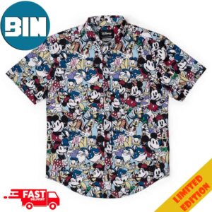 Disney100 The Gang’s All Here RSVLTS Summer Hawaiian Shirt