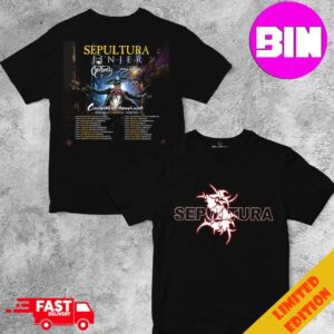 Europe Tour Celebrating Life Through Death Tour 2024 Sepultura Shows Two Sides Unisex T-Shirt