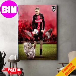 Florian Wirtz Scored His First-ever Hat Trick In Leverkusen’s Title-clinching Win Home Decor Poster Canvas