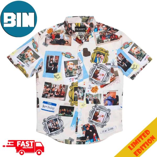 Friends The One With The Memories RSVLTS Summer Hawaiian Shirt