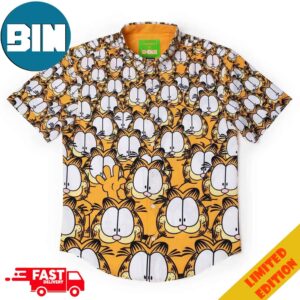 Garfield Love Me Feed Me Never Leave Me RSVLTS Summer Hawaiian Shirt
