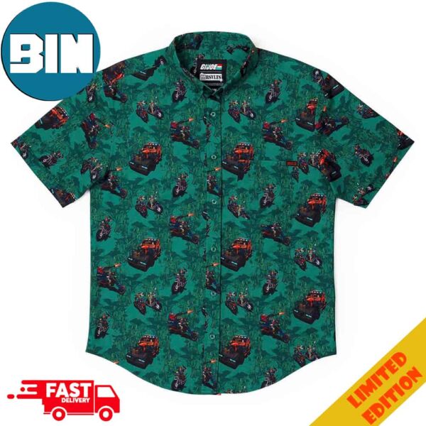 Gi Joe It?s A Dreadnok Life RSVLTS Summer Hawaiian Shirt